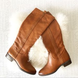 SAM EDELMAN SOFT LEATHER RIDING BOOTS